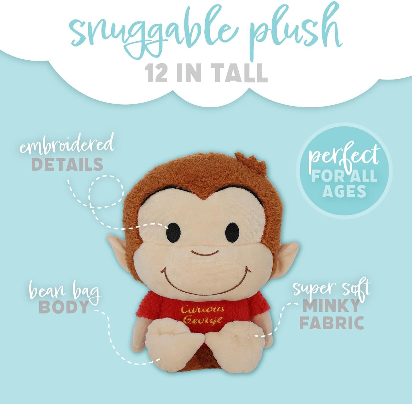 Curious George Cuteeze Plush