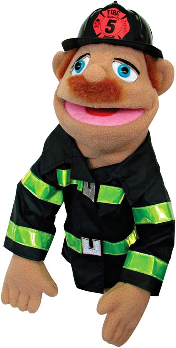 Firefighter Puppet