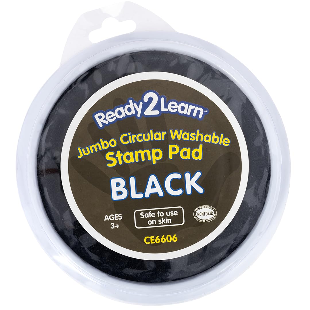 Jumbo Circular Washable Pad Black