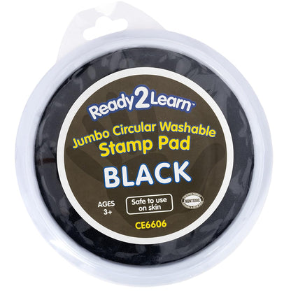 Jumbo Circular Washable Pad Black