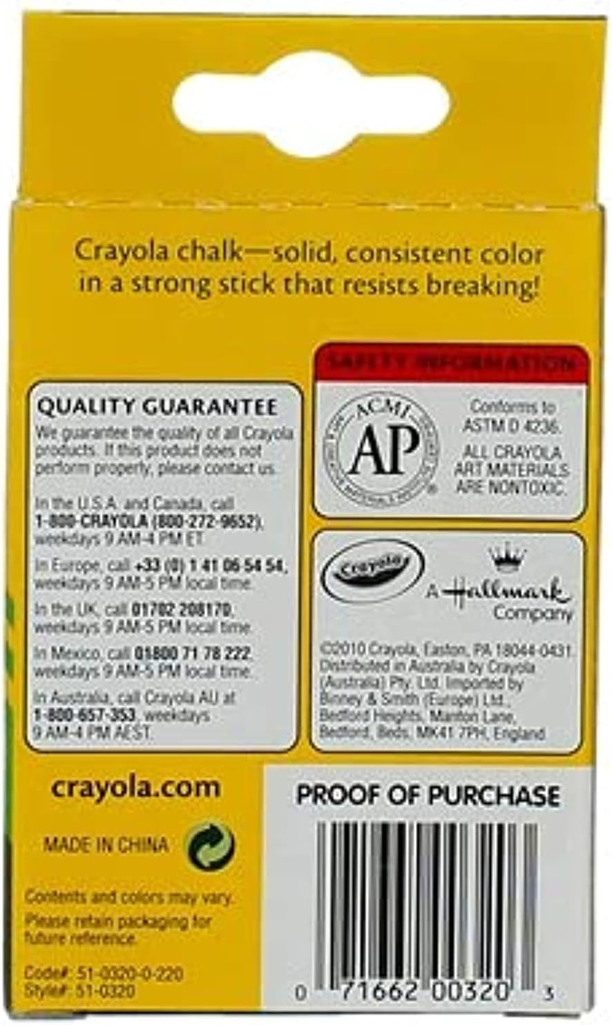 Crayola White Chalk