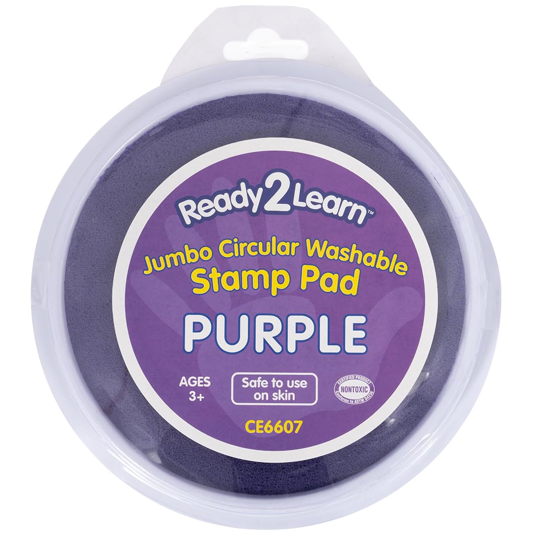 Jumbo Circular Washable Pad Purple