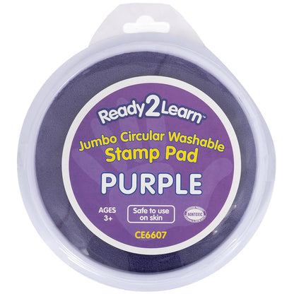 Jumbo Circular Washable Pad Purple