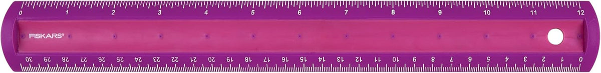 Fiskars 12" Kids Softgrip Ruler Assorted