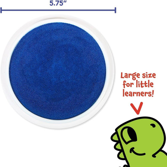 Jumbo Circular Washable Pad Blue