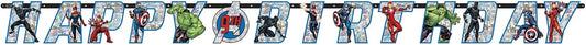 Marvel Avengers Powers Unite Jumbo Letter Banner Kit - 5.75'