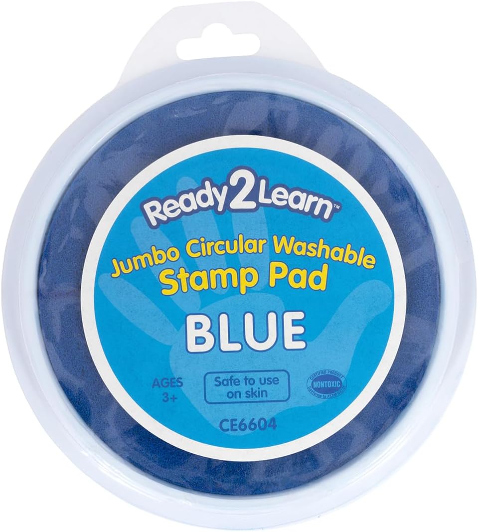 Jumbo Circular Washable Pad Blue
