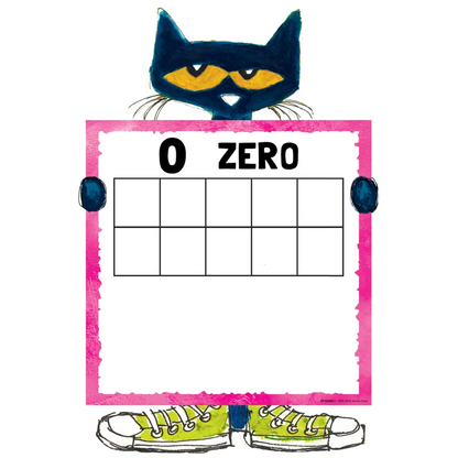 Pete the Cat Numbers 0-20 Bulletin Board