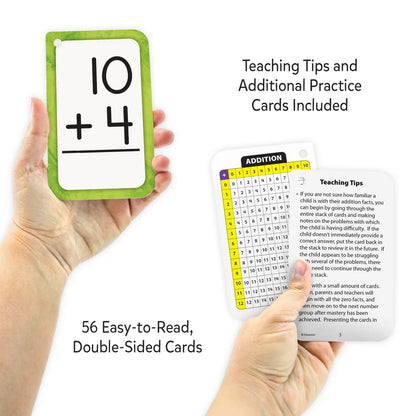 Addition 0–12 Flash Cards