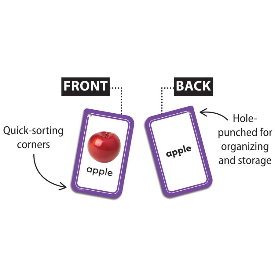 Picture Words Flash Cards