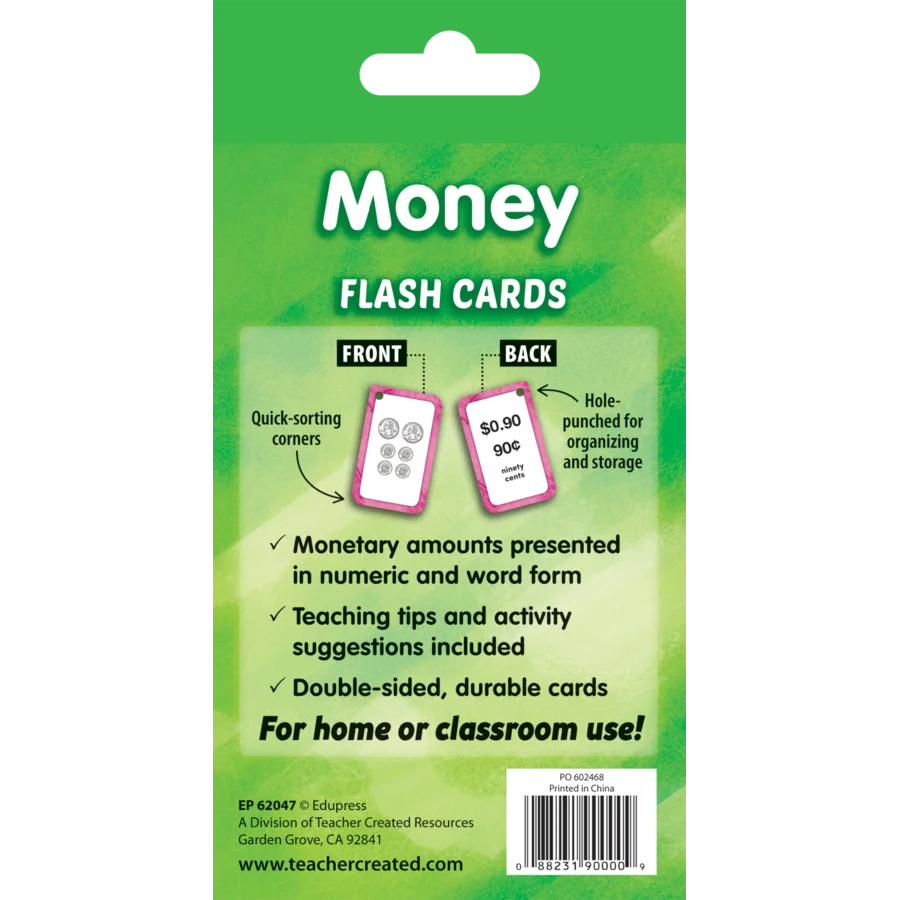 Money Flash Cards