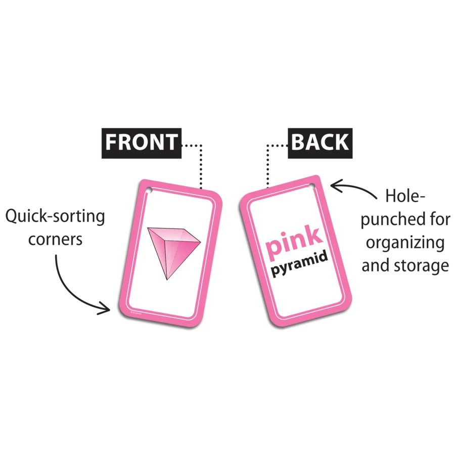 Shapes and Colors Flash Cards