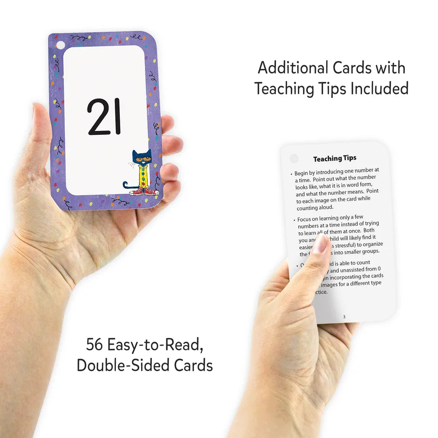 Pete the Cat® Numbers 0-25 Flash Cards
