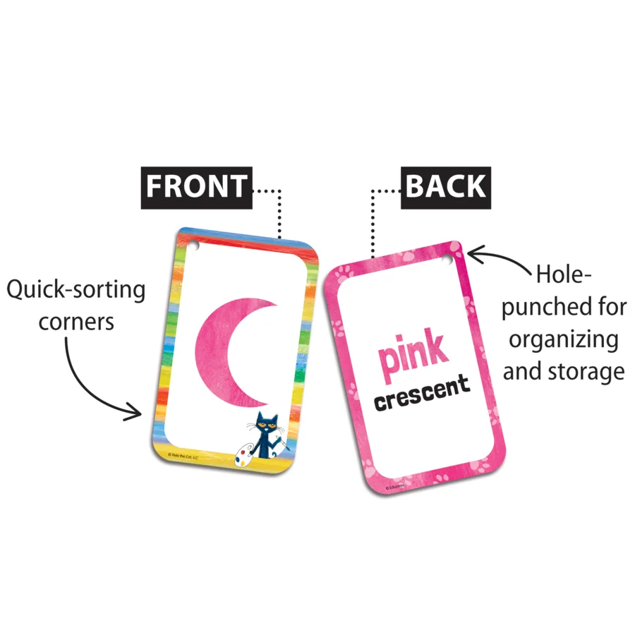 Pete the Cat® Shapes & Colors Flash Cards