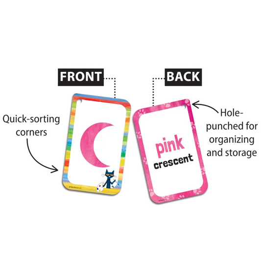 Pete the Cat® Shapes & Colors Flash Cards