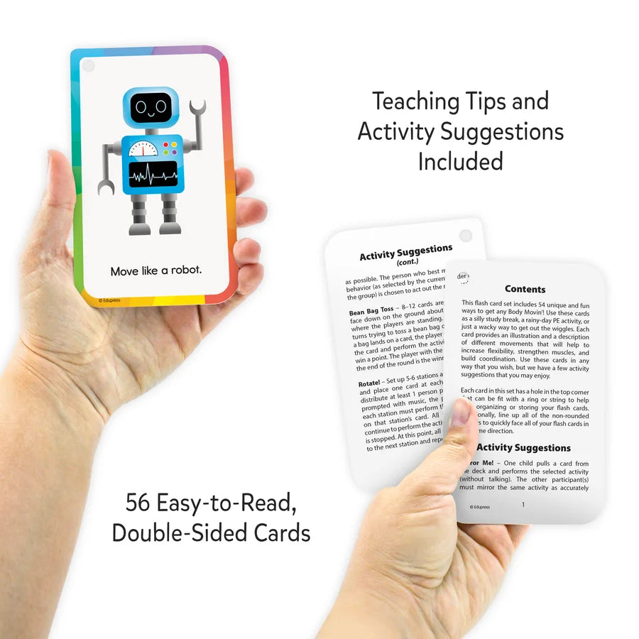 Body Movin’ Flash Cards