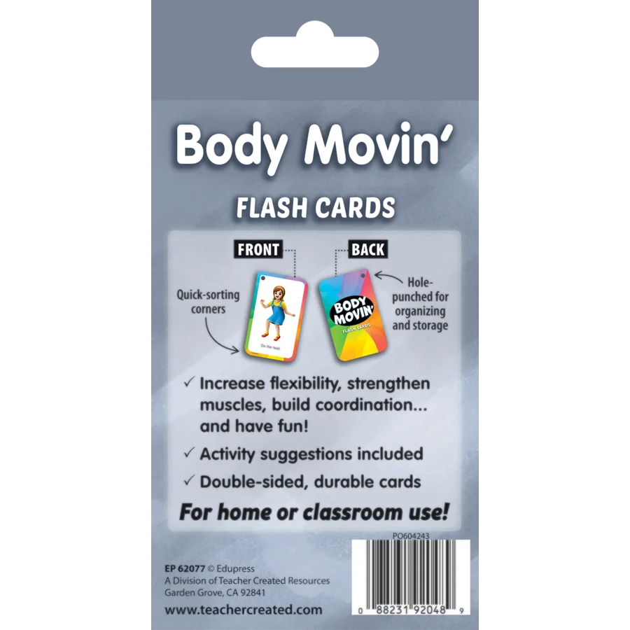 Body Movin’ Flash Cards