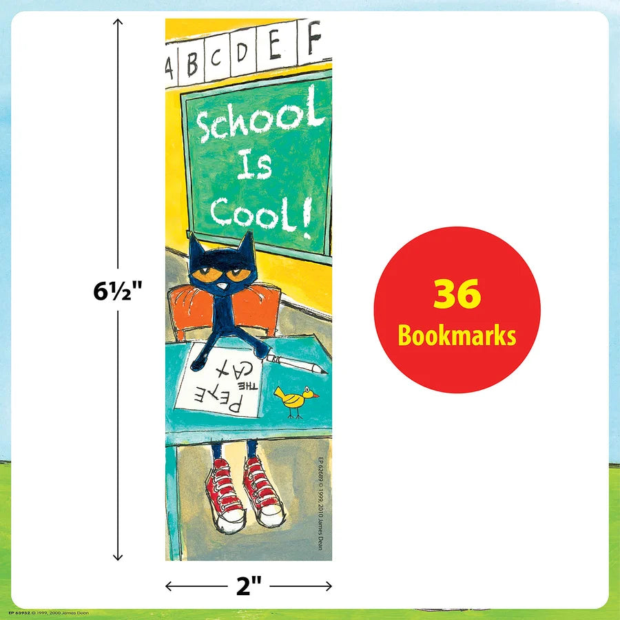 Pete the Cat School is Cool! Bookmarks