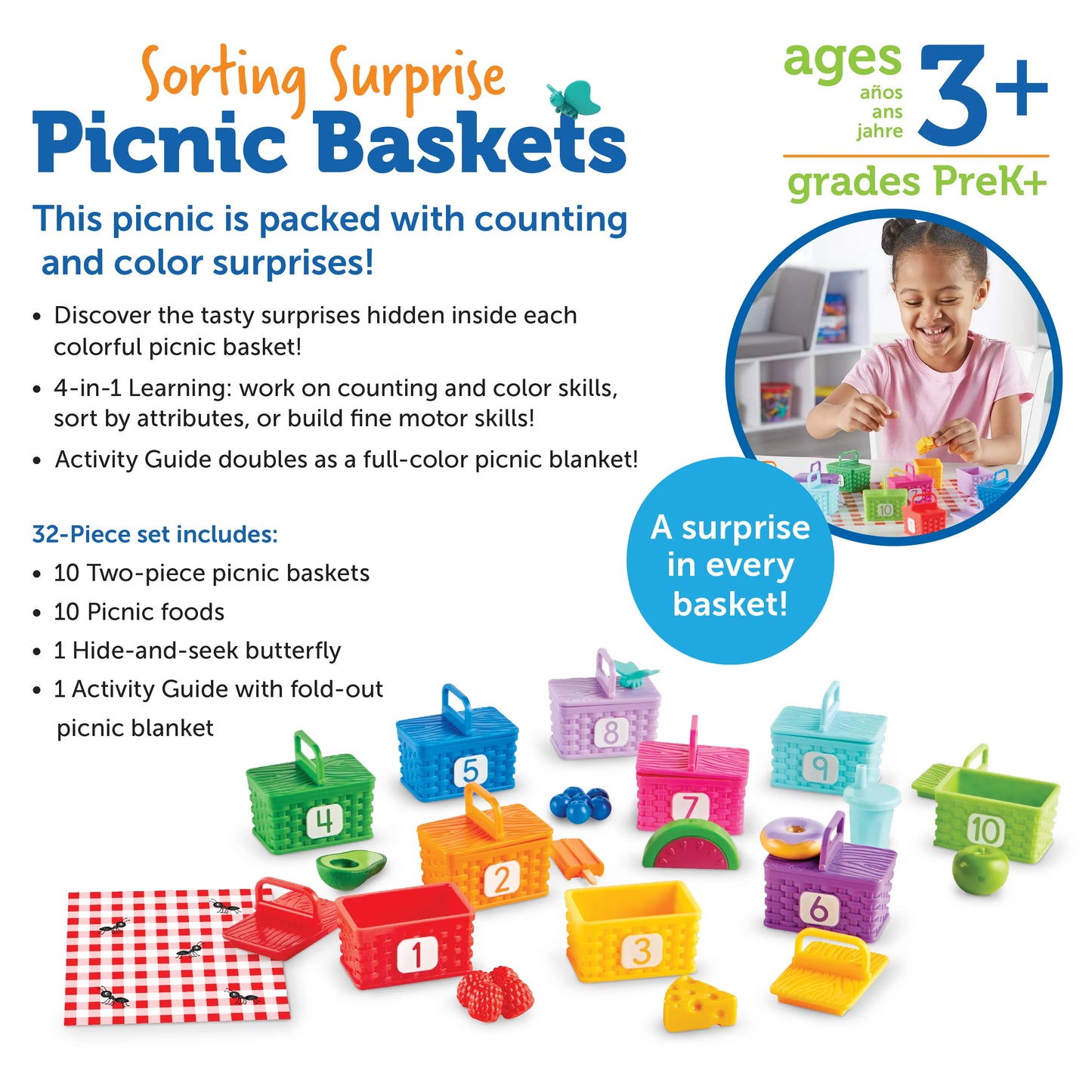 Sorting Surprise Picnic Baskets