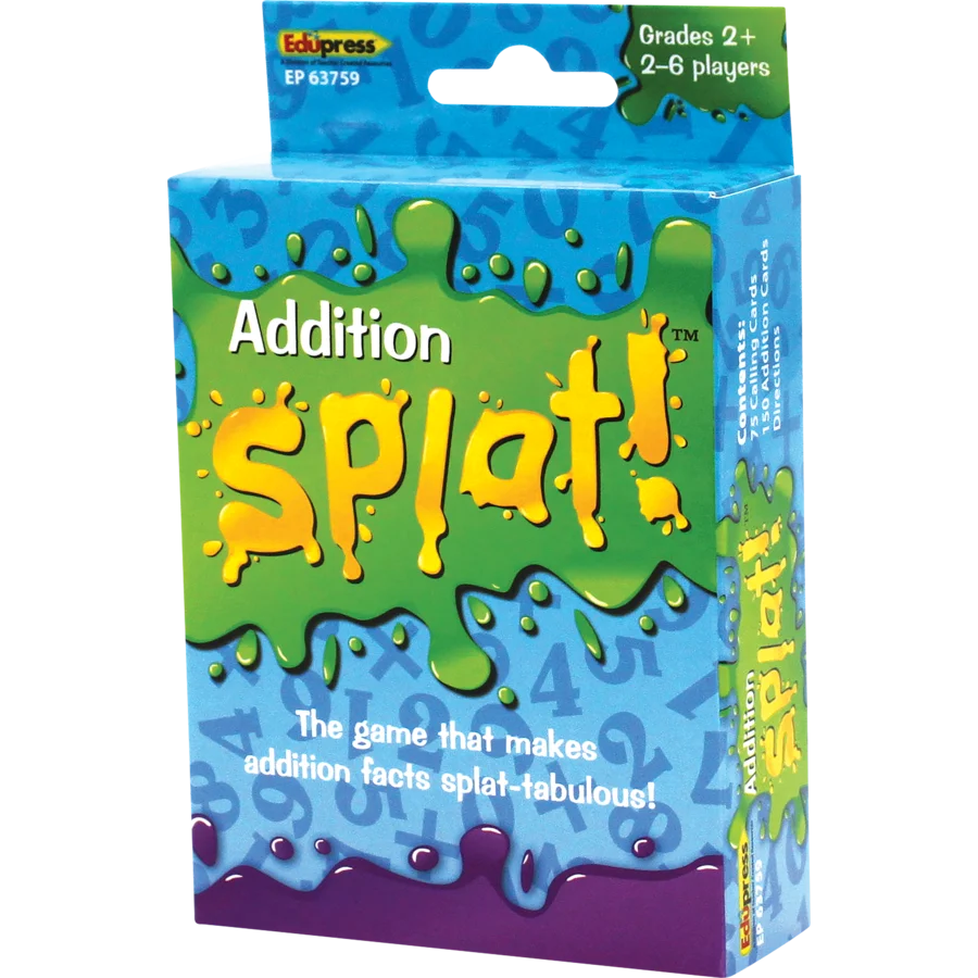 Math Splat Game: Addition