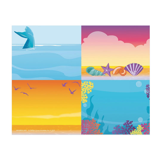 Seas the Day Name Tags