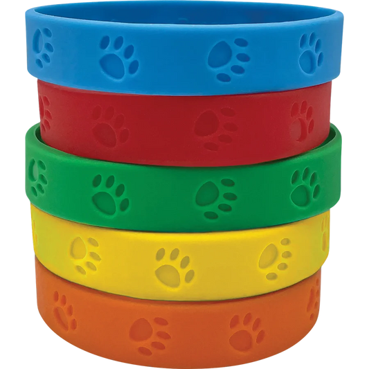 Paw Prints Wristbands