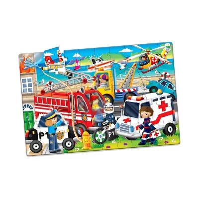 Jumbo Floor Puzzles - Emergency Rescue - 50pc