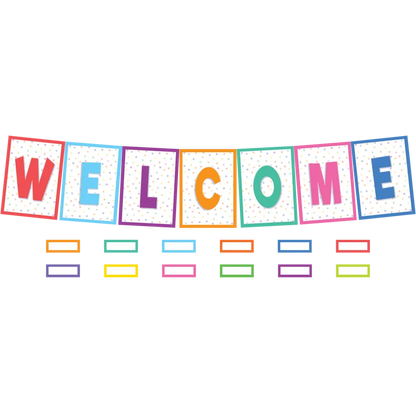 Colorful Welcome Bulletin Board