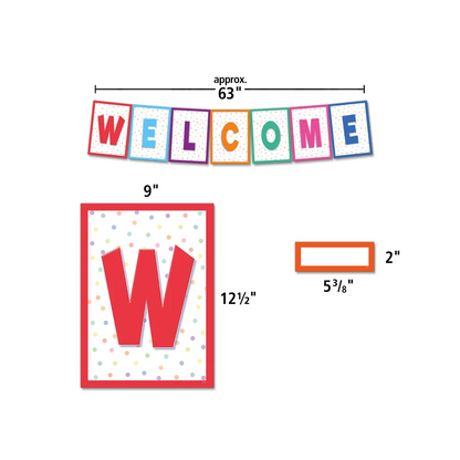 Colorful Welcome Bulletin Board