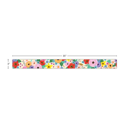 Wildflowers Straight Border Trim