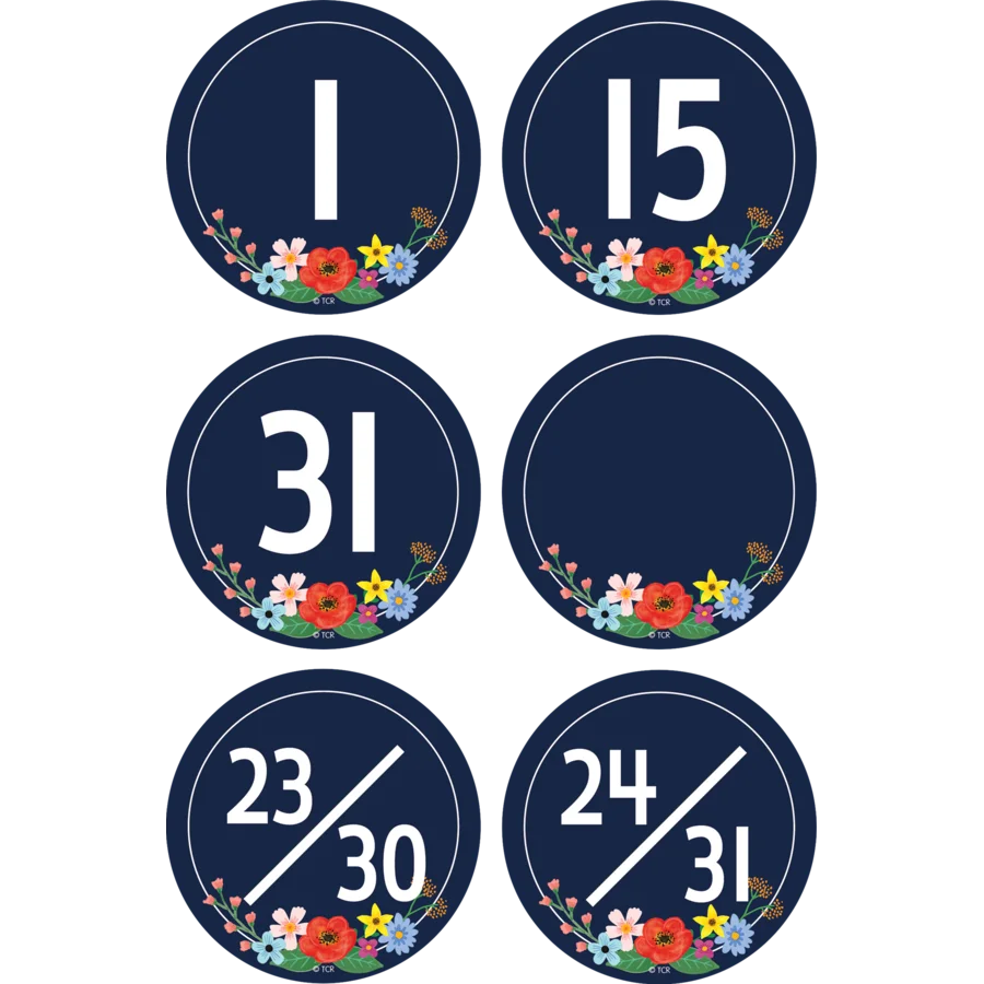 Wildflowers Calendar Days