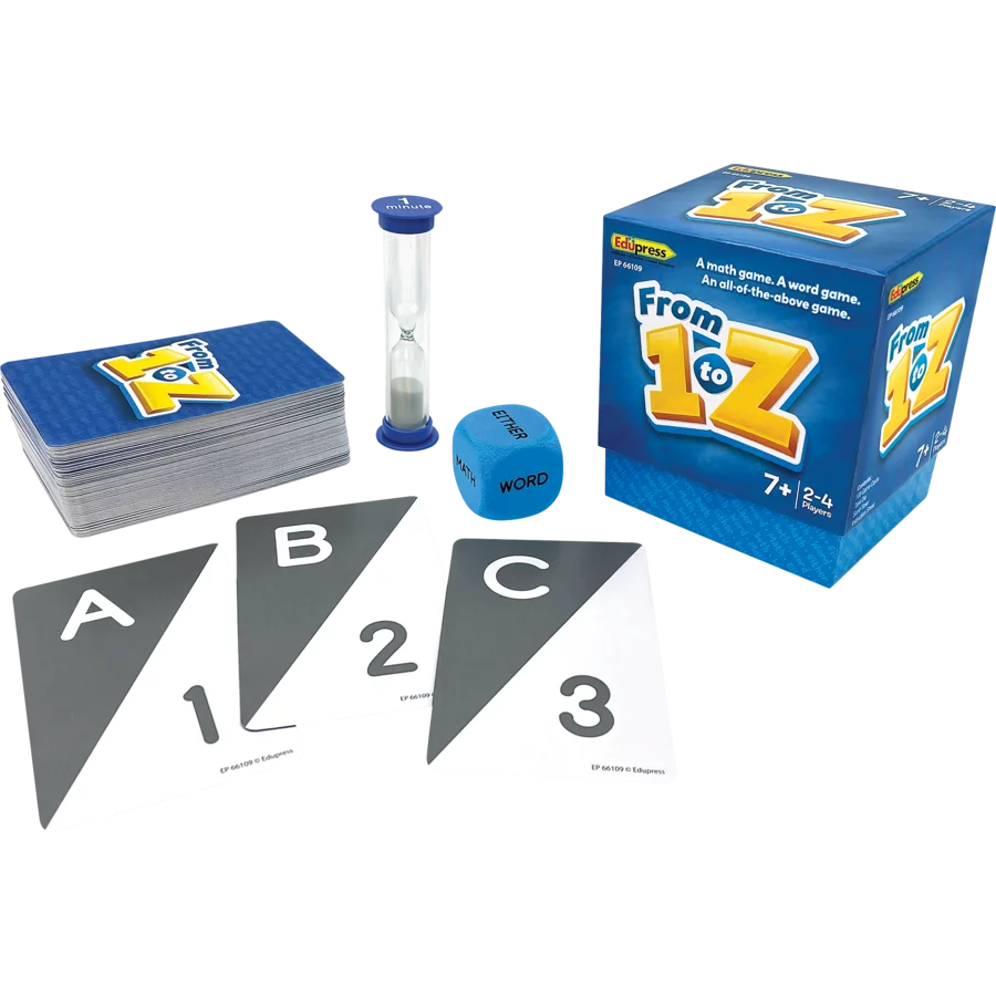 From 1 to Z Card Game