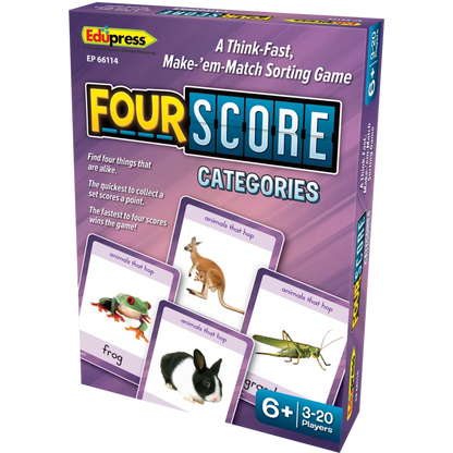 Four Score Card Game: Categories