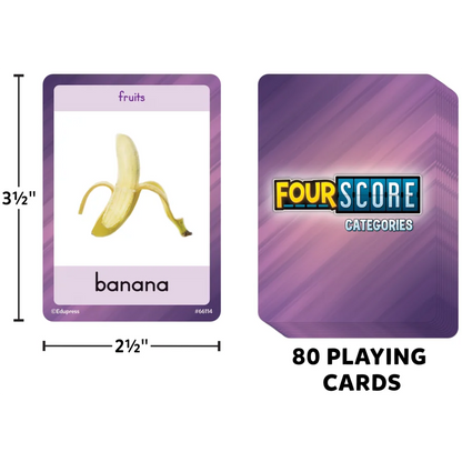 Four Score Card Game: Categories