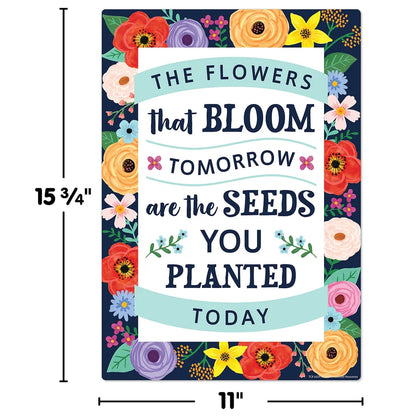 Wildflowers Positive Sayings Small Poster Pack