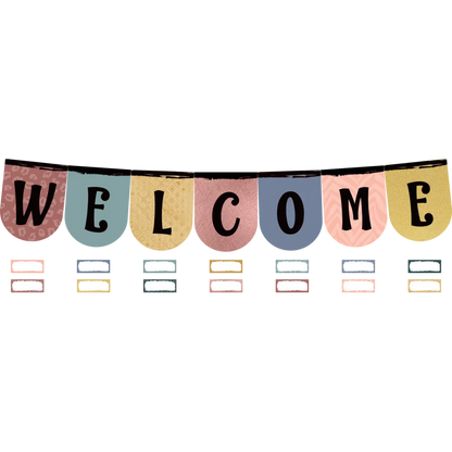 Wonderfully Wild Welcome Bunting Bulletin Board