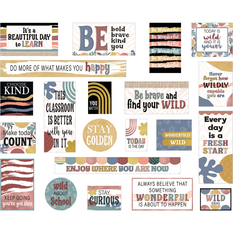 Wonderfully Wild Mini Bulletin Board