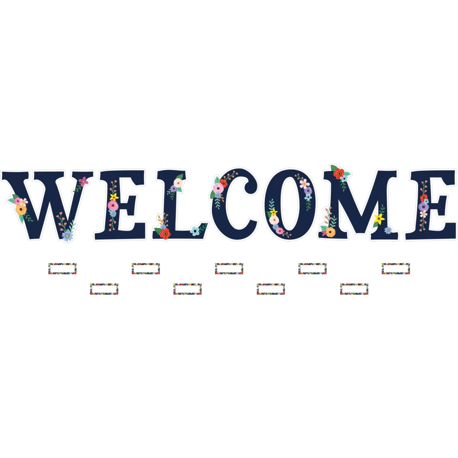 Wildflowers Welcome Bulletin Board