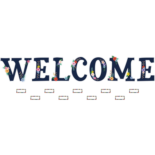 Wildflowers Welcome Bulletin Board