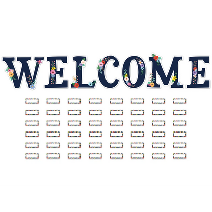 Wildflowers Welcome Bulletin Board
