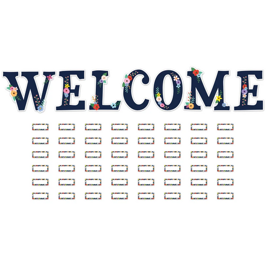 Wildflowers Welcome Bulletin Board