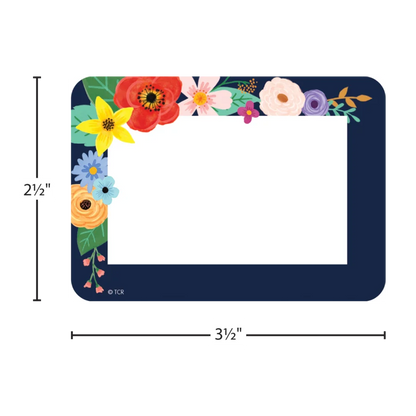 Wildflowers Name Tags