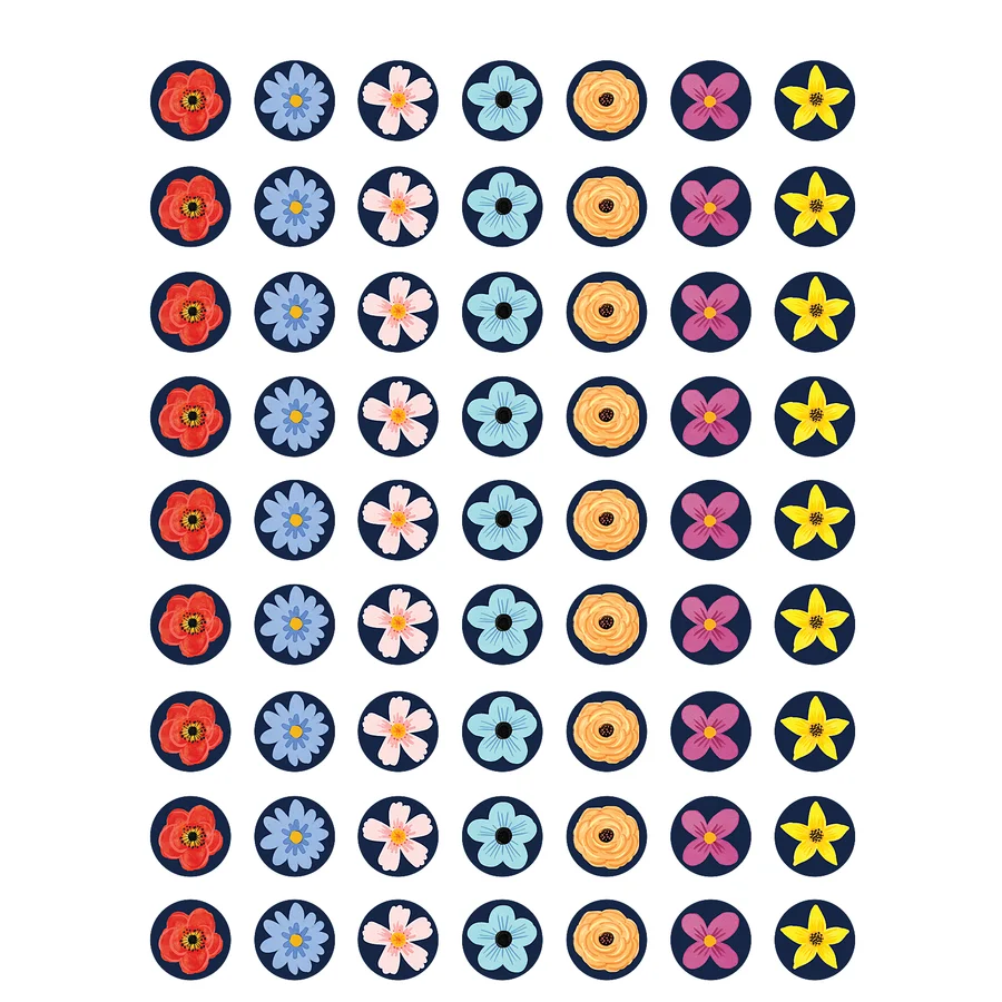 Wildflowers Mini Stickers