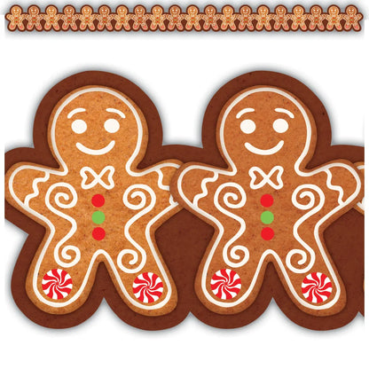 Gingerbread Cookies Die-Cut Border