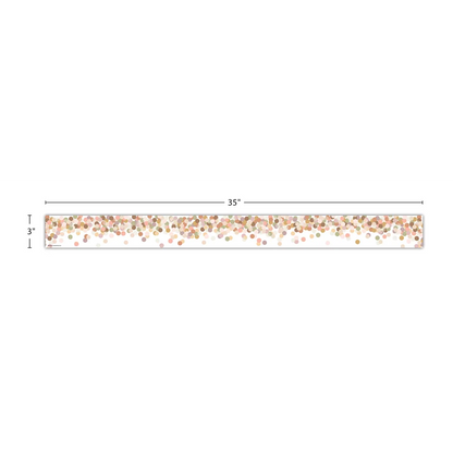 Calming Confetti Straight Border