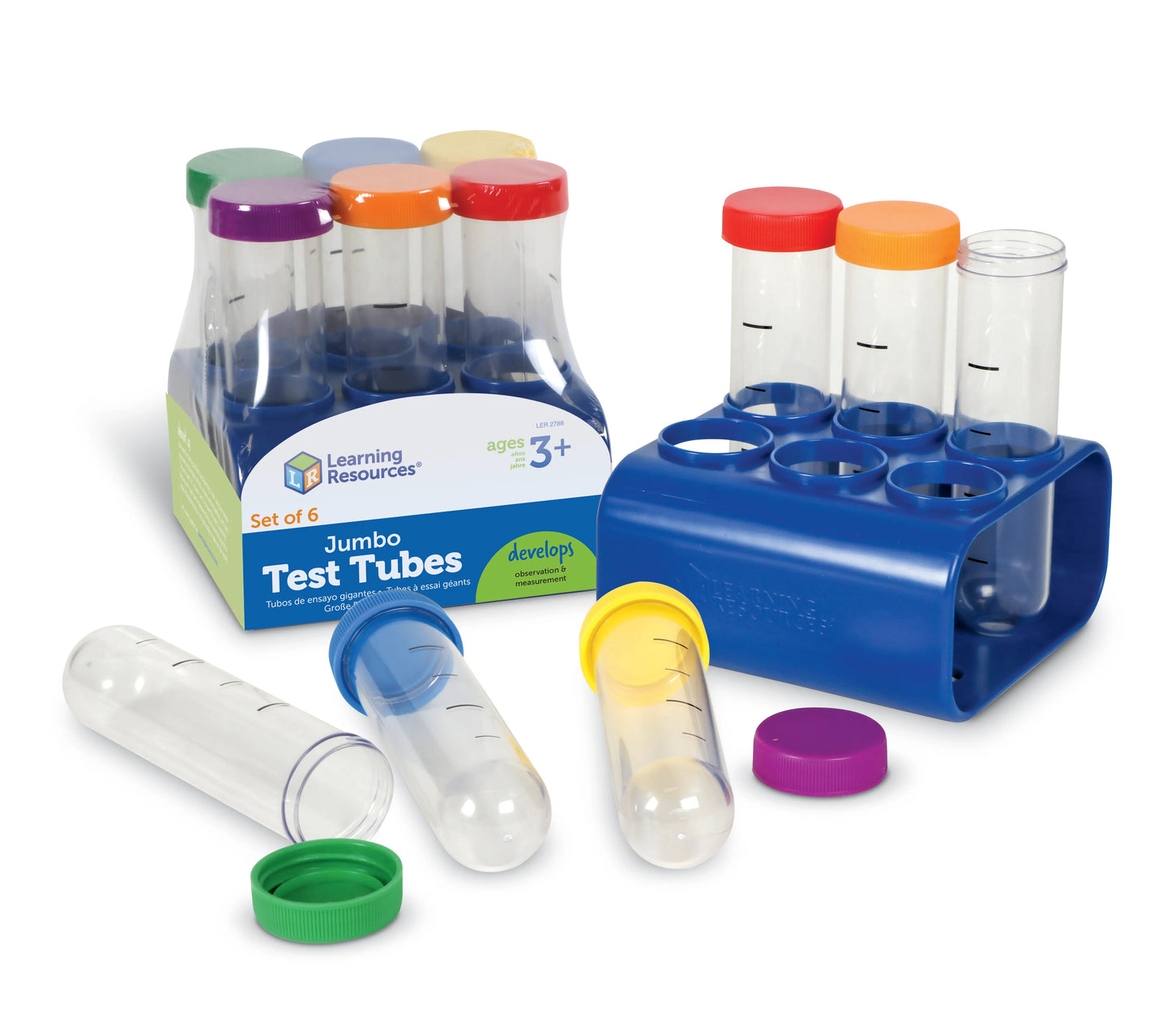 Primary Science® Jumbo Test Tubes with Stand