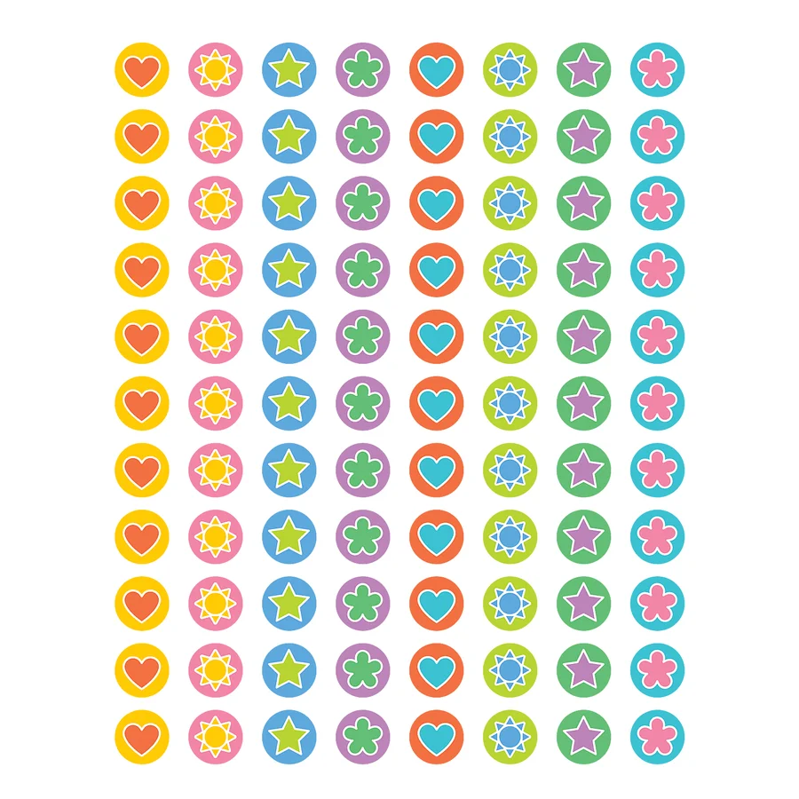Sunshine Rainbow Reward Trackers with Stickers