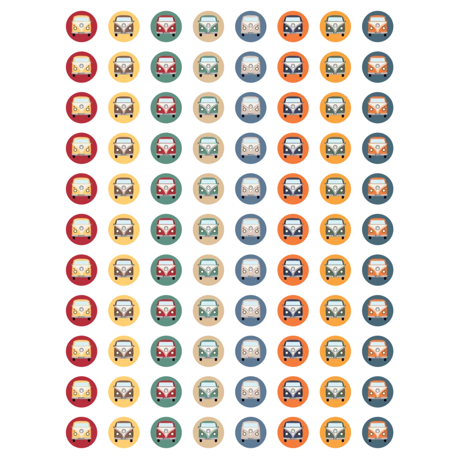 Moving Mountains Road Trip Reward Trackers with Stickers