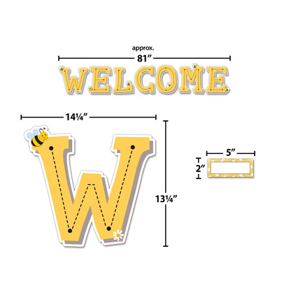 Buzzing Bees Welcome Bulletin Board
