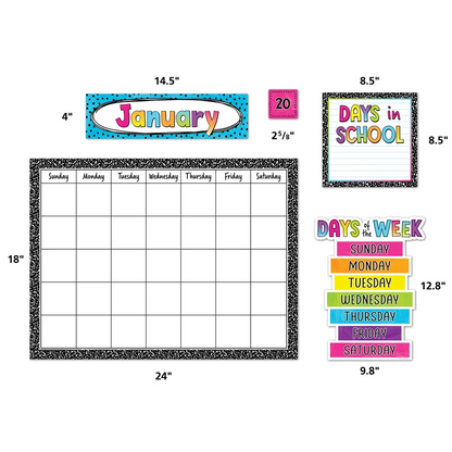 Brights 4Ever Calendar Bulletin Board
